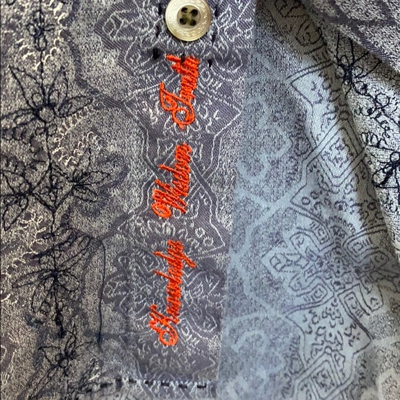 Blue Robert Graham Button Down - Picture 2 of 6